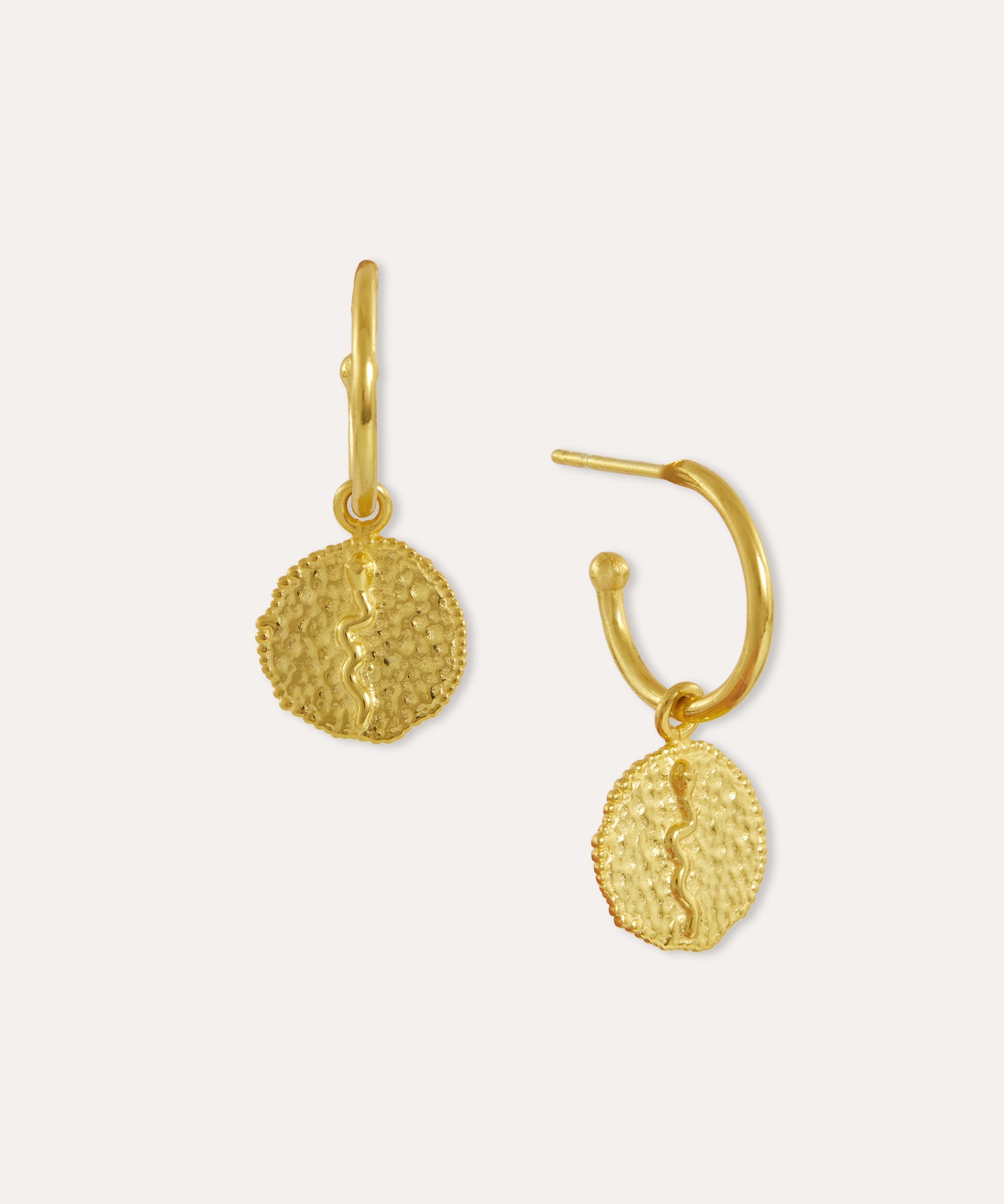 Angitia Snake Hoop Earrings | Sustainable Jewellery by Ottoman Hands
