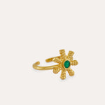 Stephanie Yeboah Anansi Green Onyx Ring | Sustainable Jewellery by Ottoman Hands