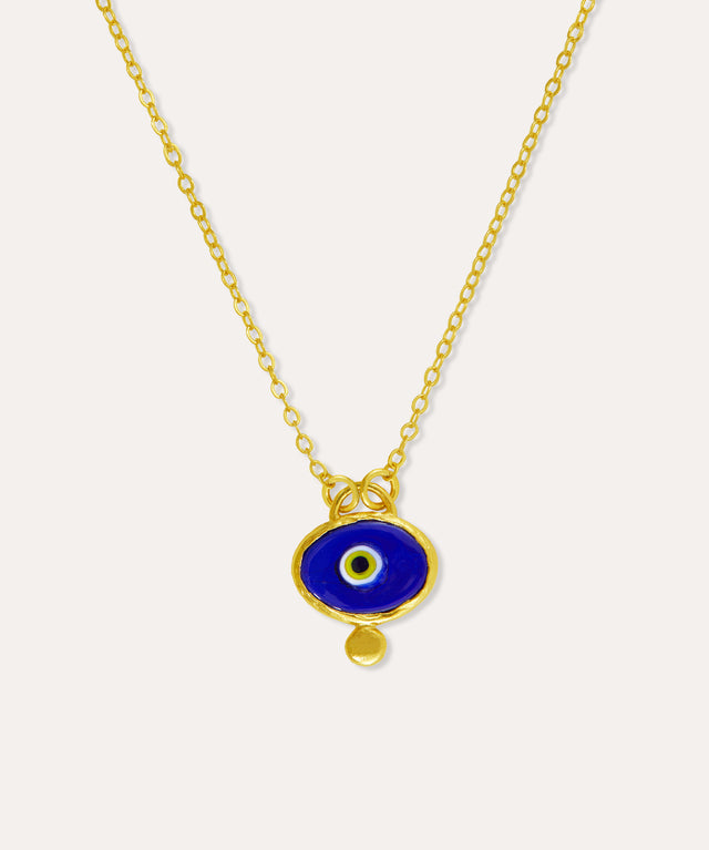 Gold Necklaces | Gold Evil Eye Necklaces by Ottoman Hands