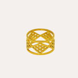 Zahak Castle Handcarved Ring | Sustainable Jewellery by Ottoman Hands