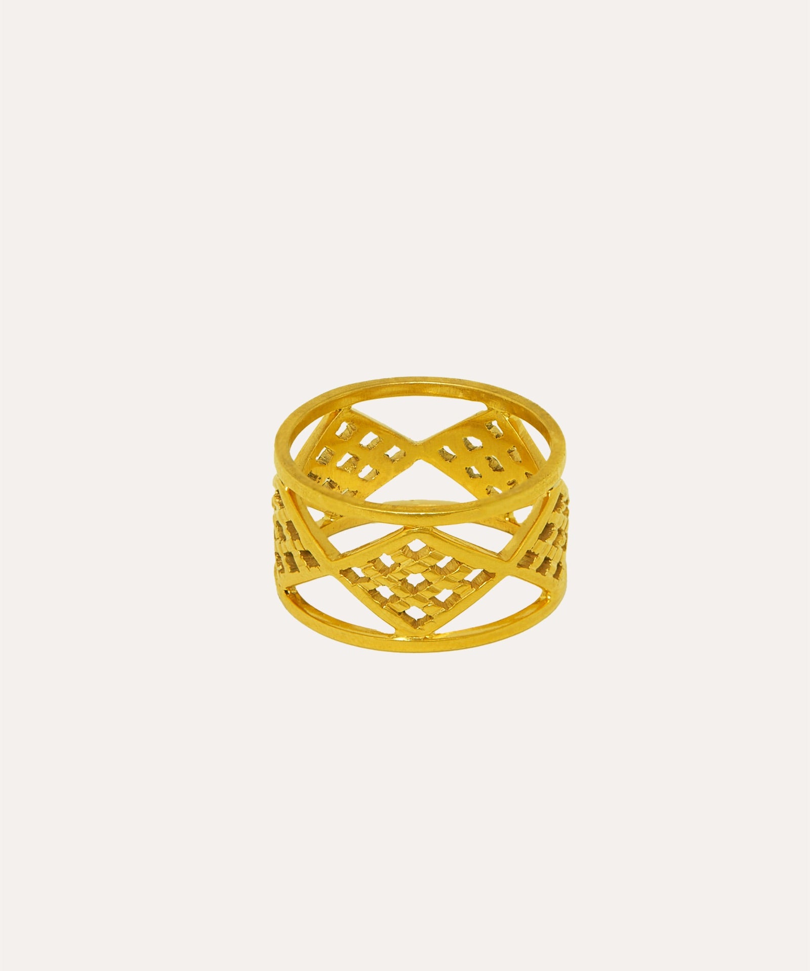 Zahak Castle Handcarved Ring | Sustainable Jewellery by Ottoman Hands