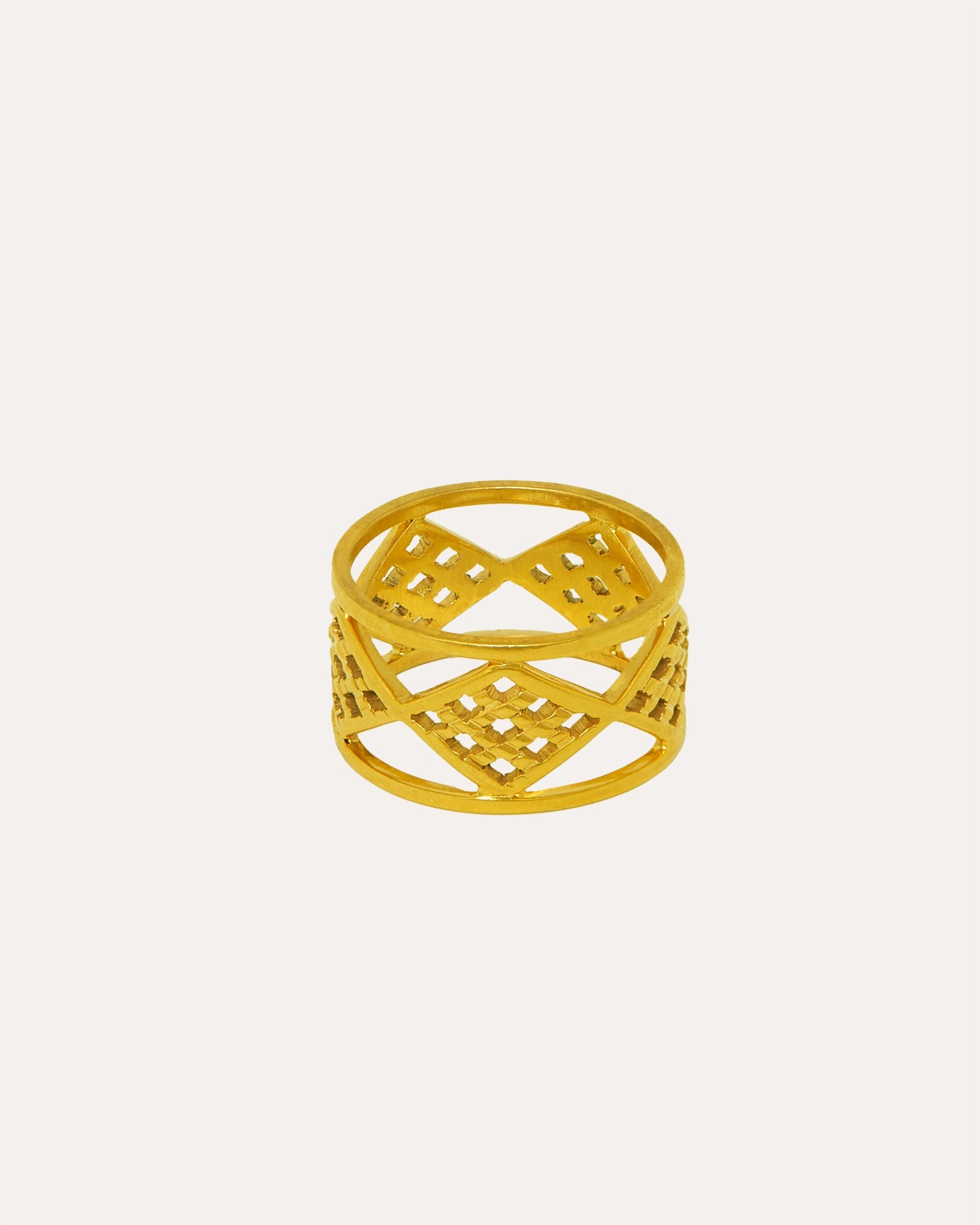 Zahak Castle Handcarved Ring | Sustainable Jewellery by Ottoman Hands