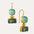 Nerissa Labradorite and Chalcedony Drop Earrings | Sustainable Jewellery by Ottoman Hands