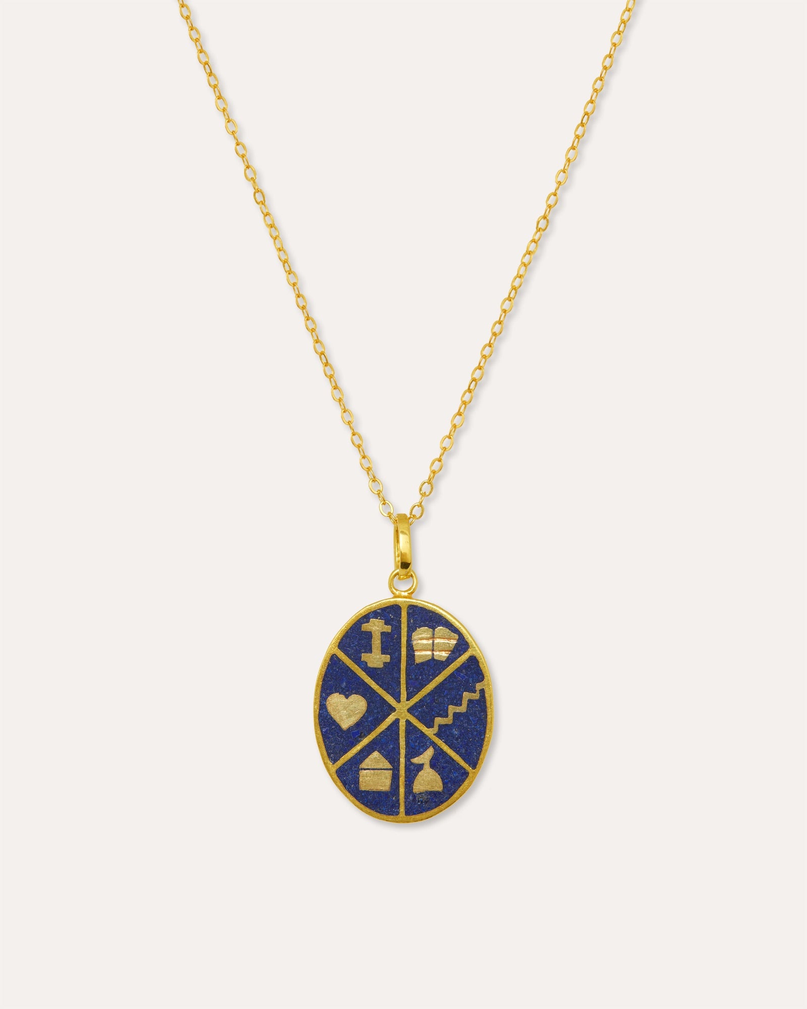 Alive Life Lapis Pendant Necklace | Sustainable Jewellery by Ottoman Hands