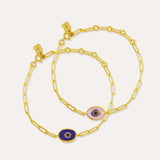 Alara Evil Eye Bracelet Set | Sustainable Jewellery by Ottoman Hands