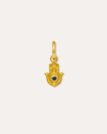 Lapis Hamsa Hand Charm | Sustainable Jewellery by Ottoman Hands