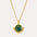 Domna Emerald Pendant Necklace | Sustainable Jewellery by Ottoman Hands