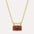 Alessa Ruby Pendant Necklace | Sustainable Jewellery by Ottoman Hands