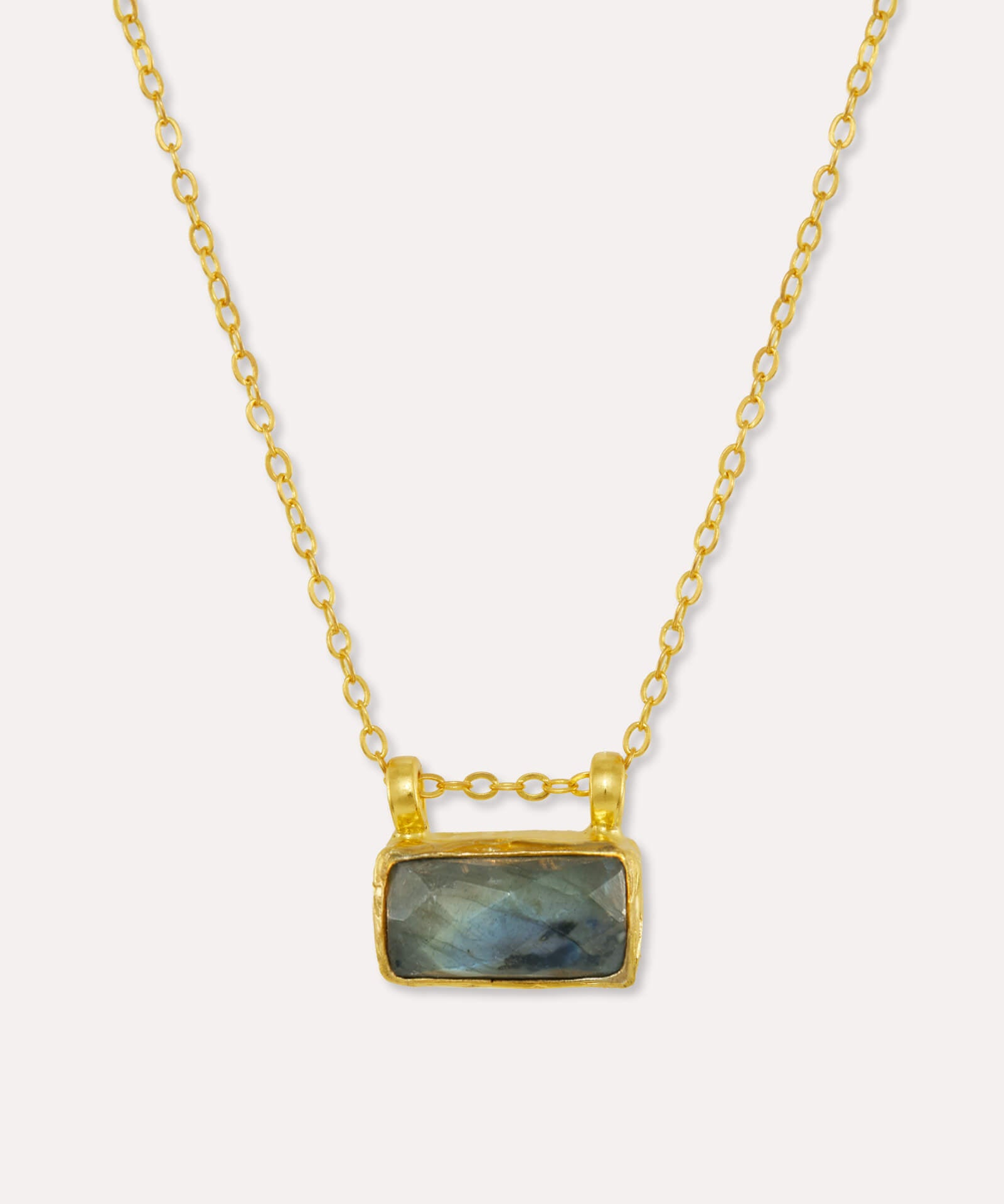 Alessa Labradorite Pendant Necklace | Sustainable Jewellery by Ottoman Hands