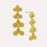 Avra Gold Drop Earrings | Sustainable Jewellery by Ottoman Hands