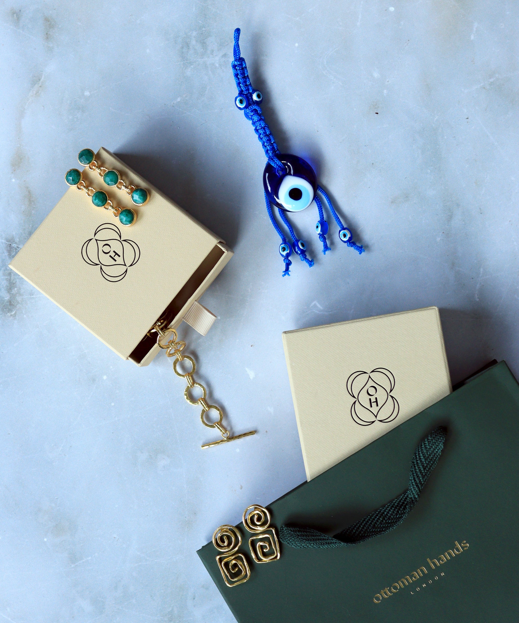 Evil Eye Charm (Copy) | Sustainable Jewellery by Ottoman Hands