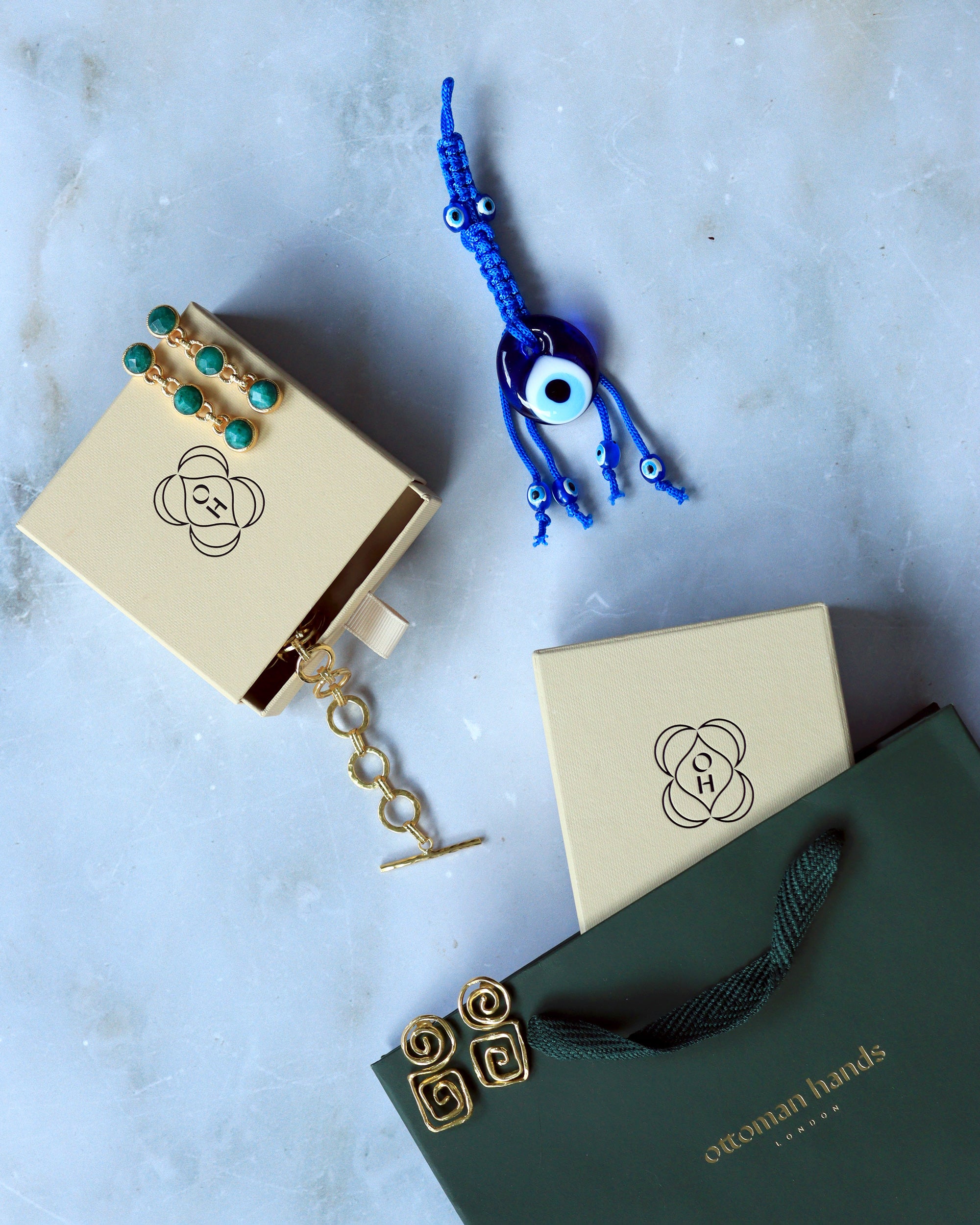 Evil Eye Charm (Copy) | Sustainable Jewellery by Ottoman Hands