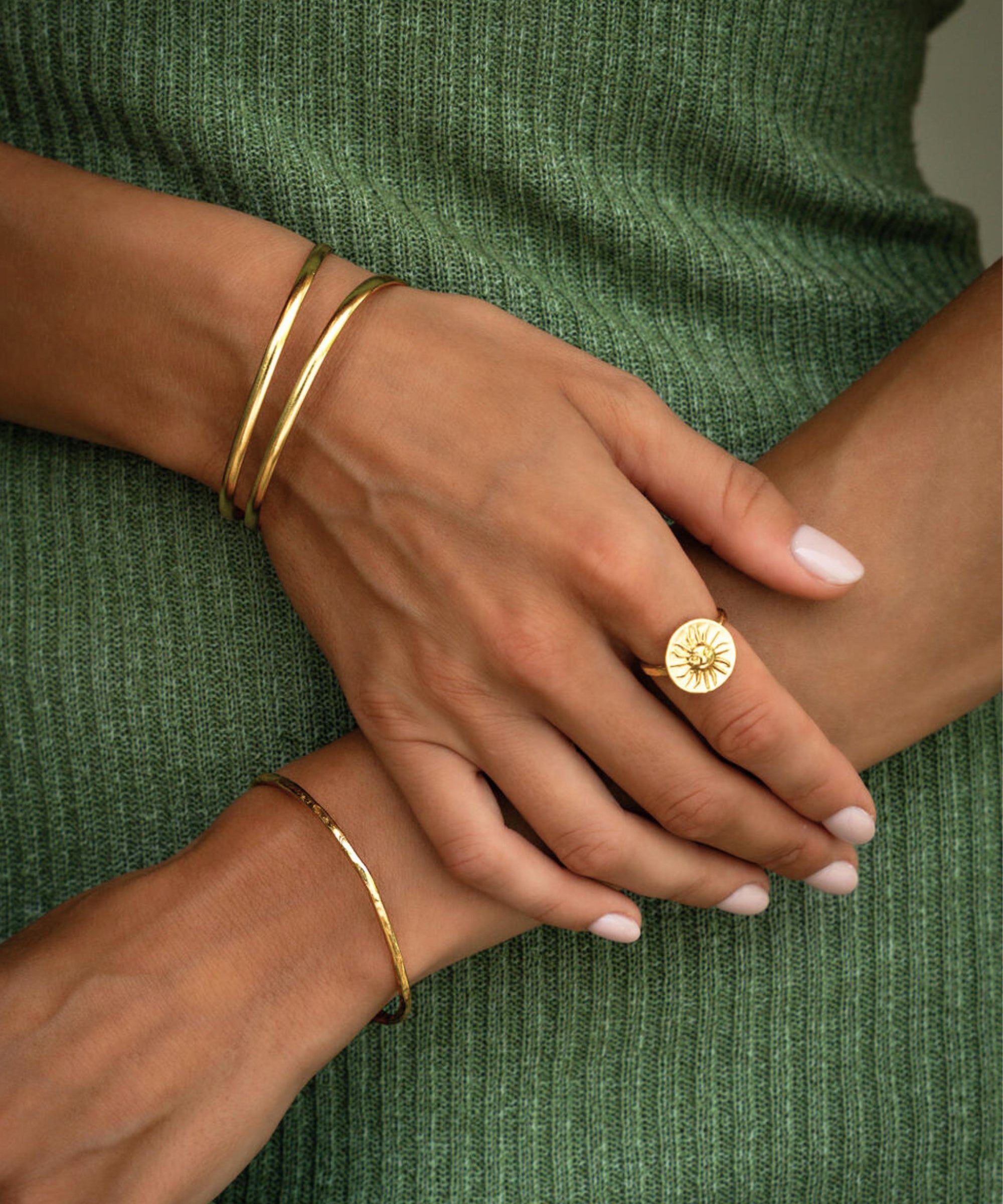 Helia Sun Stacking Ring | Sustainable Jewellery by Ottoman Hands