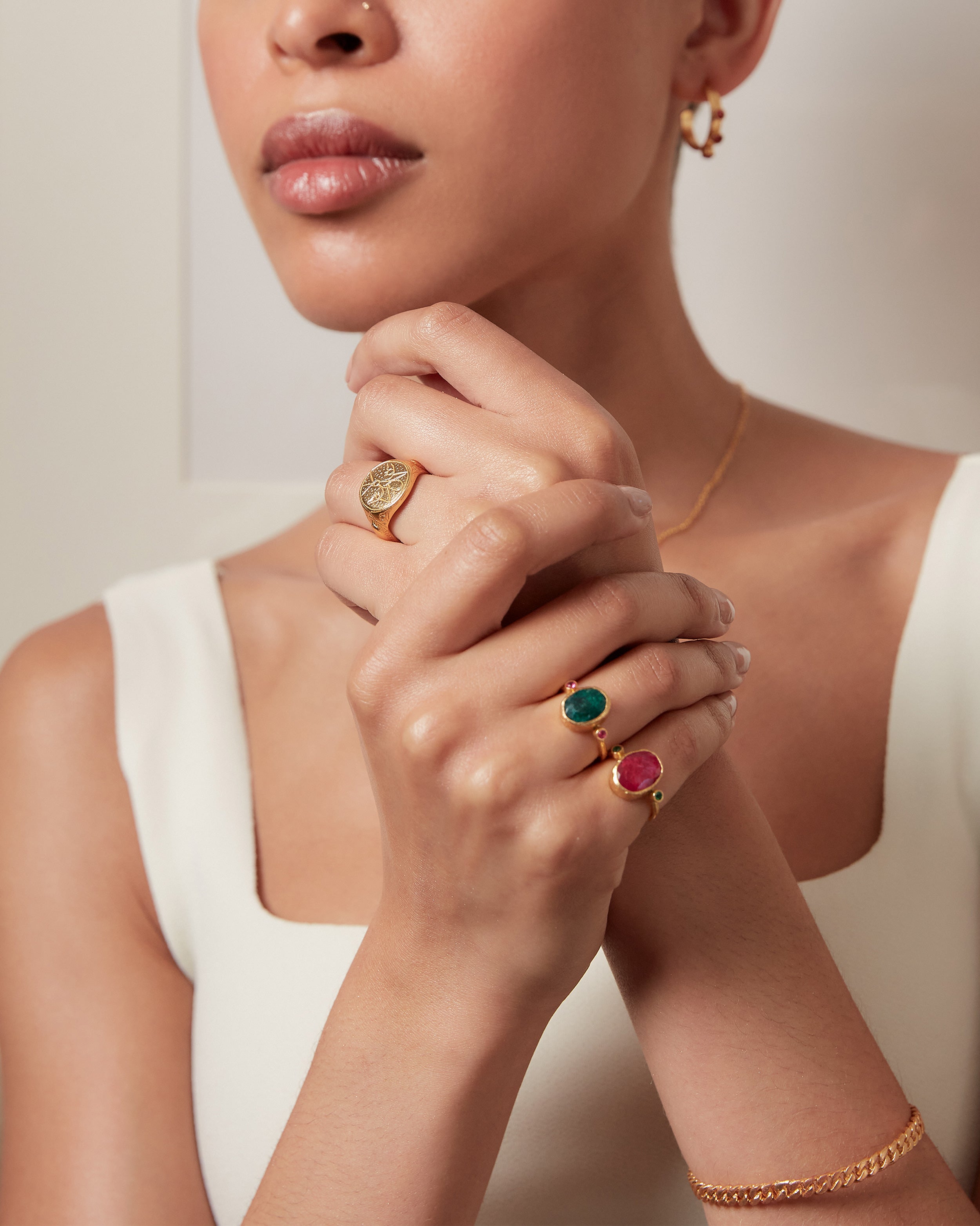 Lucia Stacking Ring Set | Sustainable Jewellery by Ottoman Hands