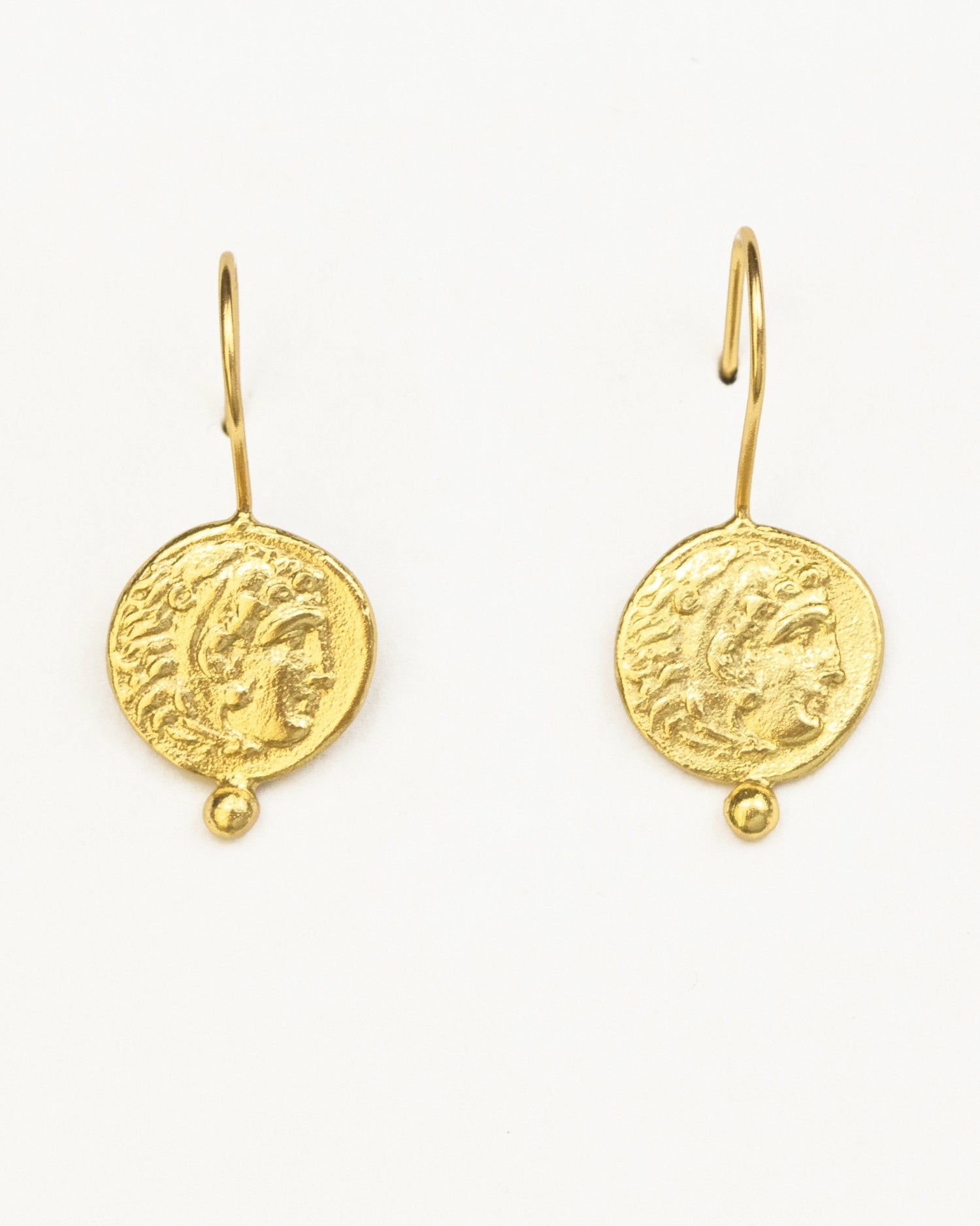 Myia Coin Drop Earrings | Sustainable Jewellery by Ottoman Hands