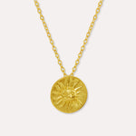 Helia Sun Pendant Necklace | Sustainable Jewellery by Ottoman Hands