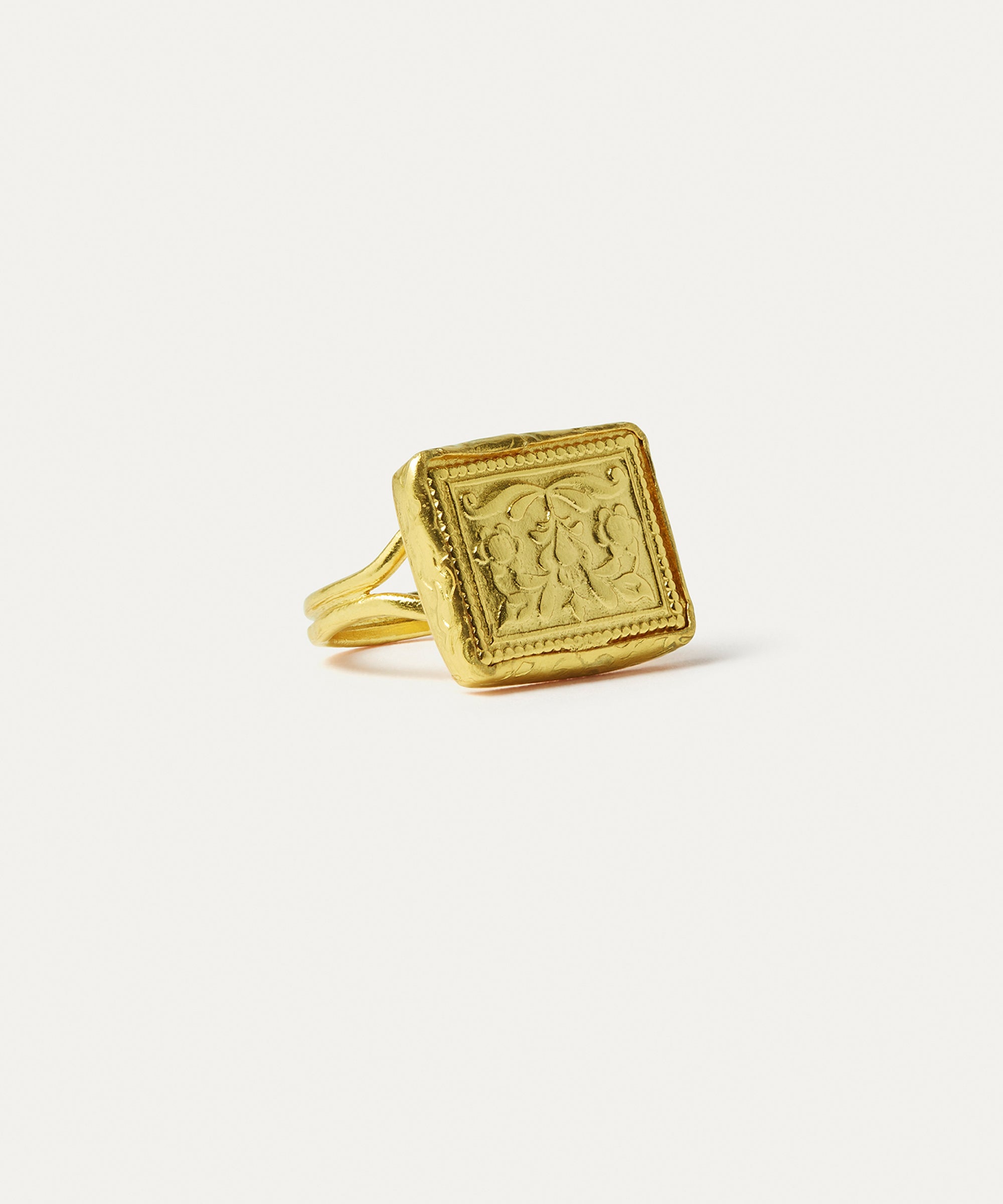 Galla Gold Statement Cocktail Ring | Sustainable Jewellery by Ottoman Hands